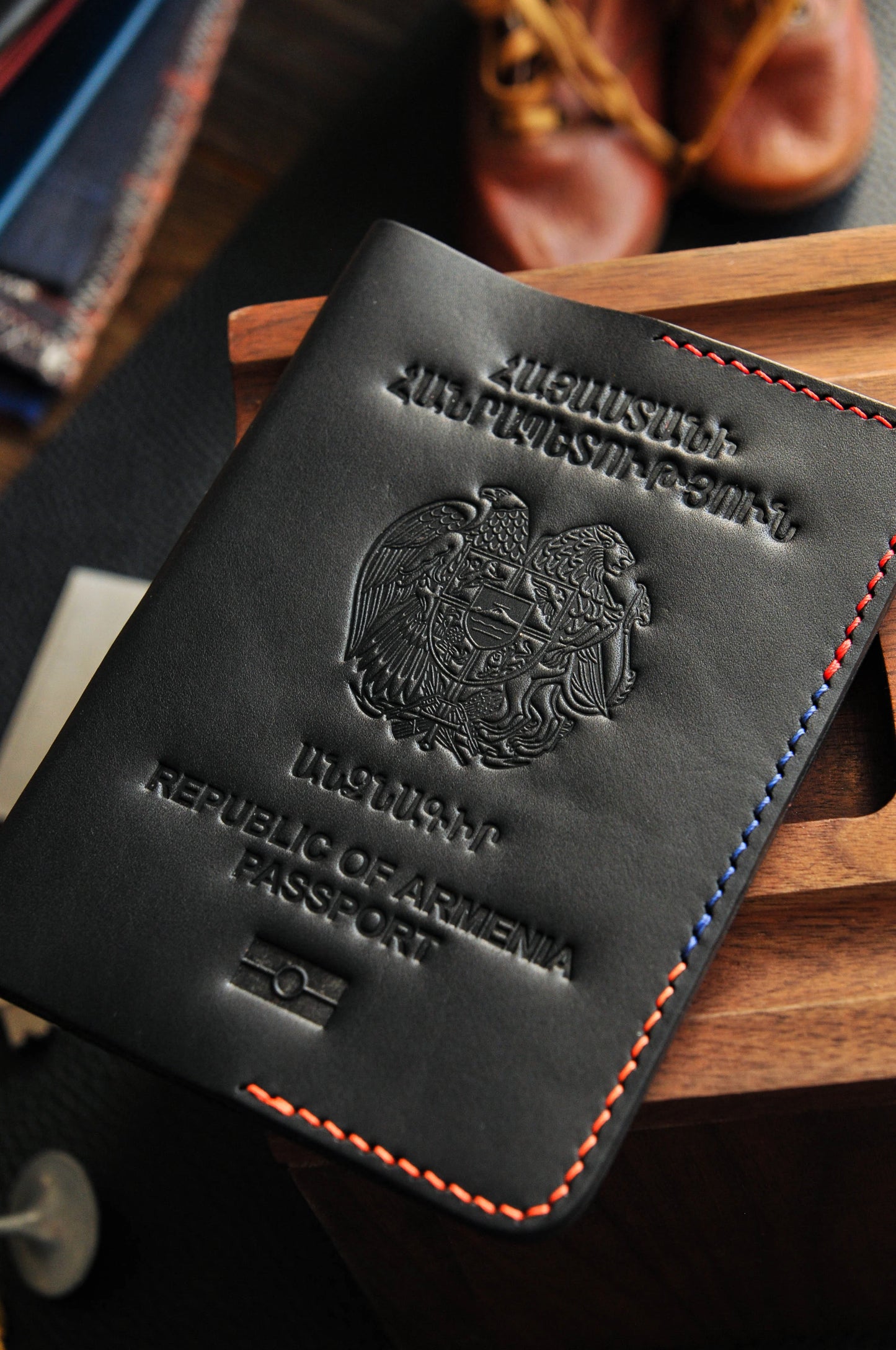 Passport cover for Armenia passport