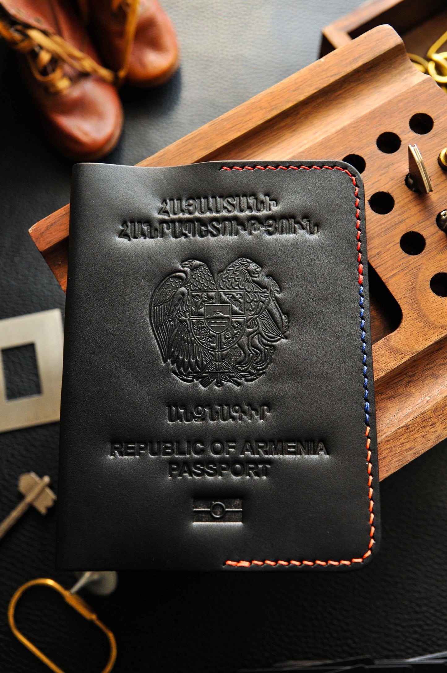 Passport cover for Armenia passport