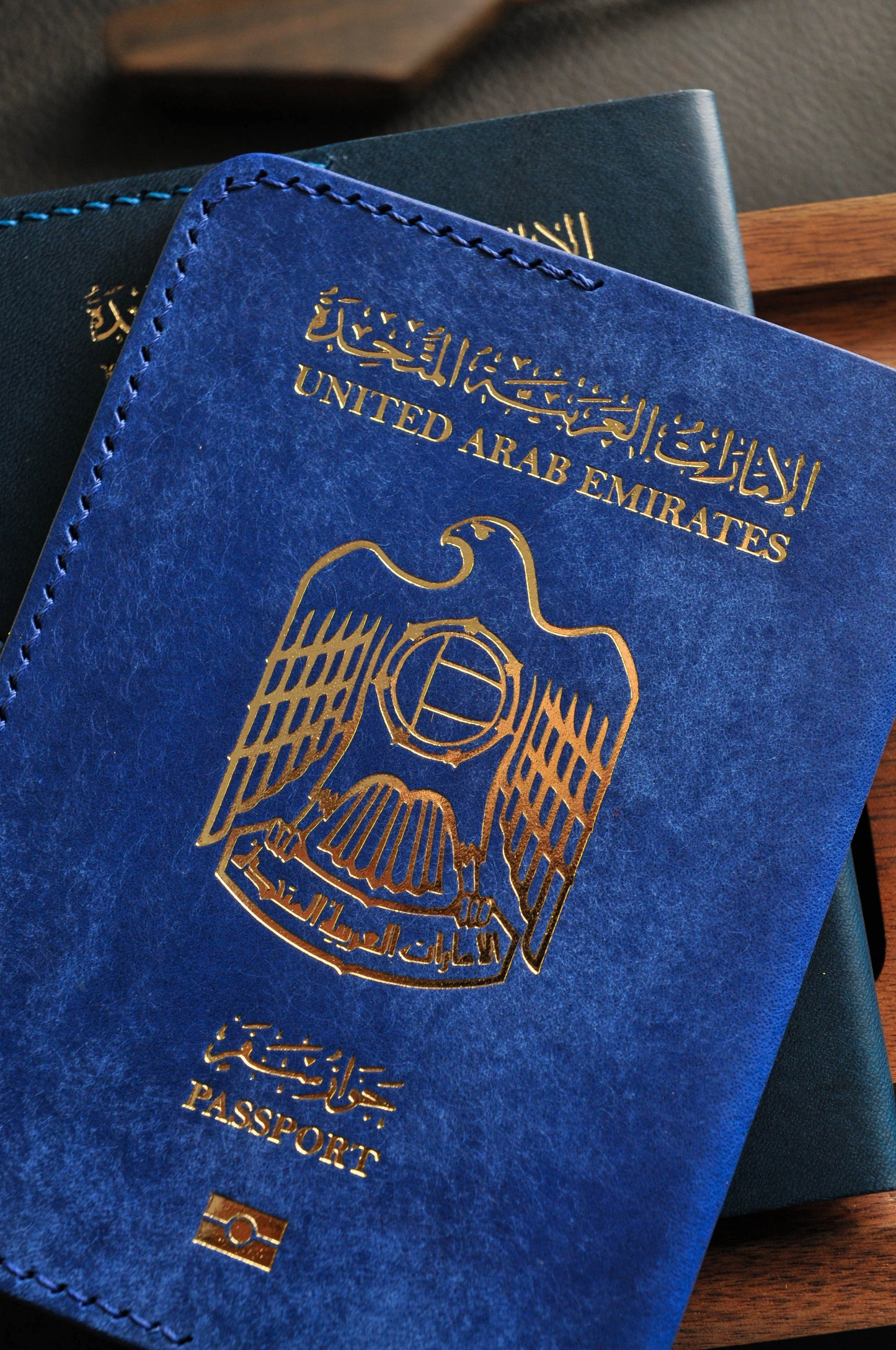 Passport cover for United Arab Emirates passport