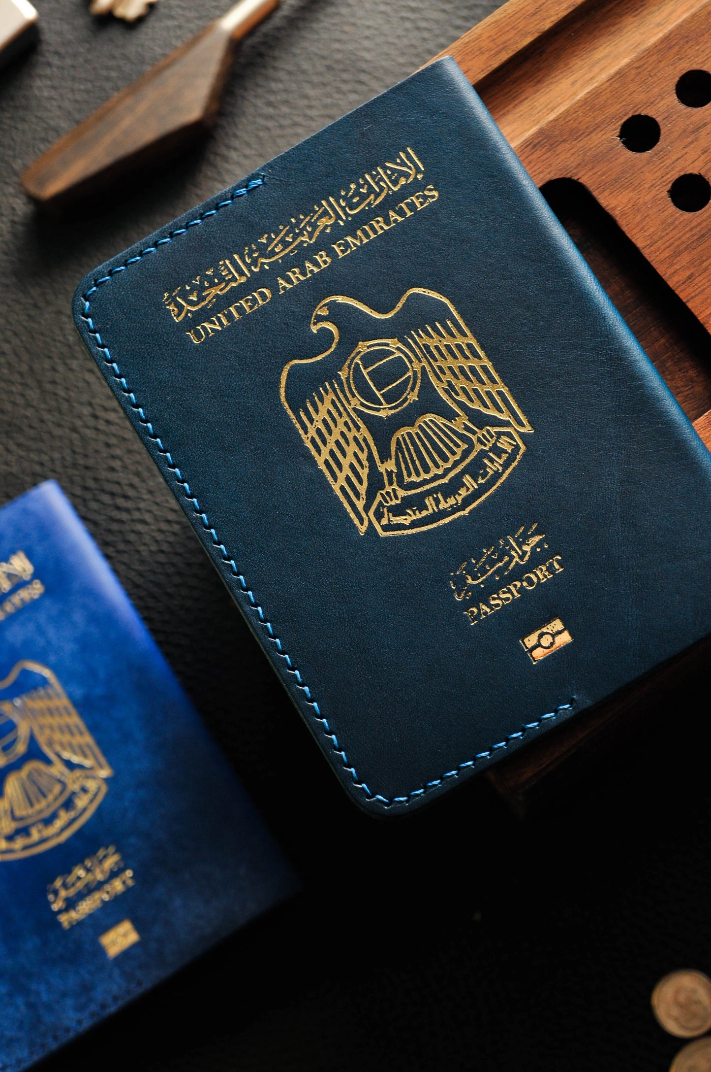 Passport cover for United Arab Emirates passport