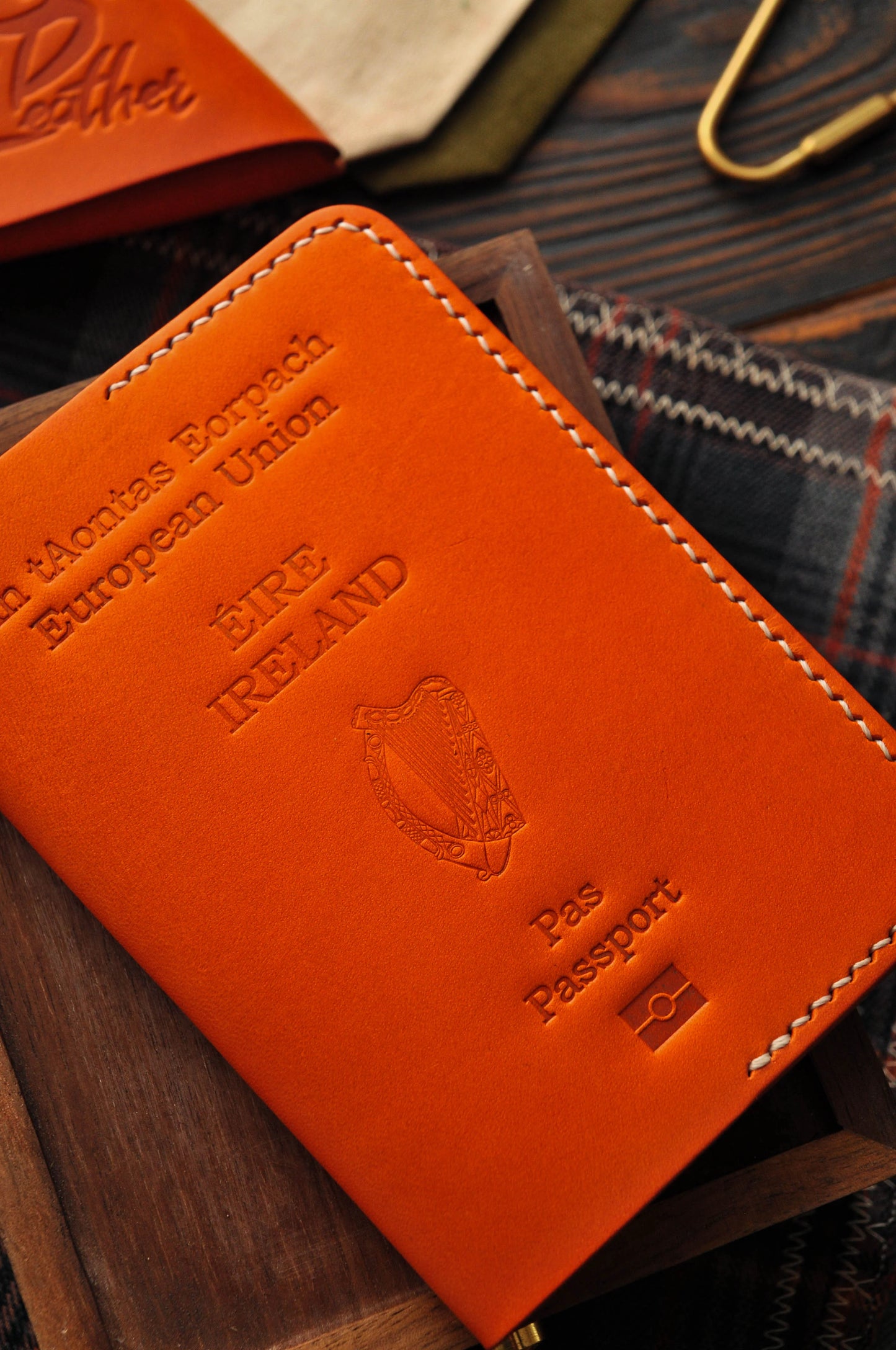 Passport cover for Ireland passport