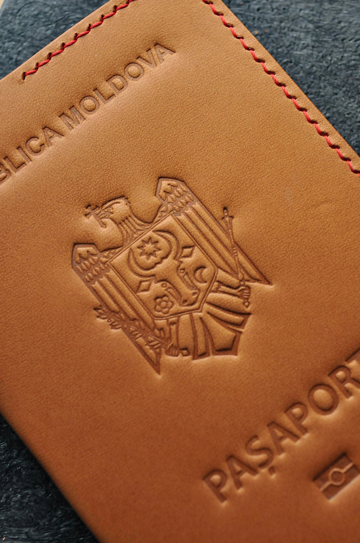 Passport cover for Moldova passport