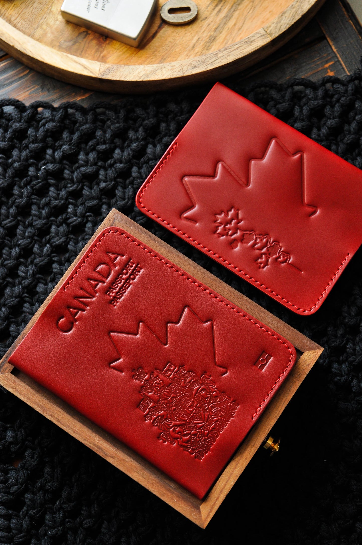 Passport cover for Canadian passport