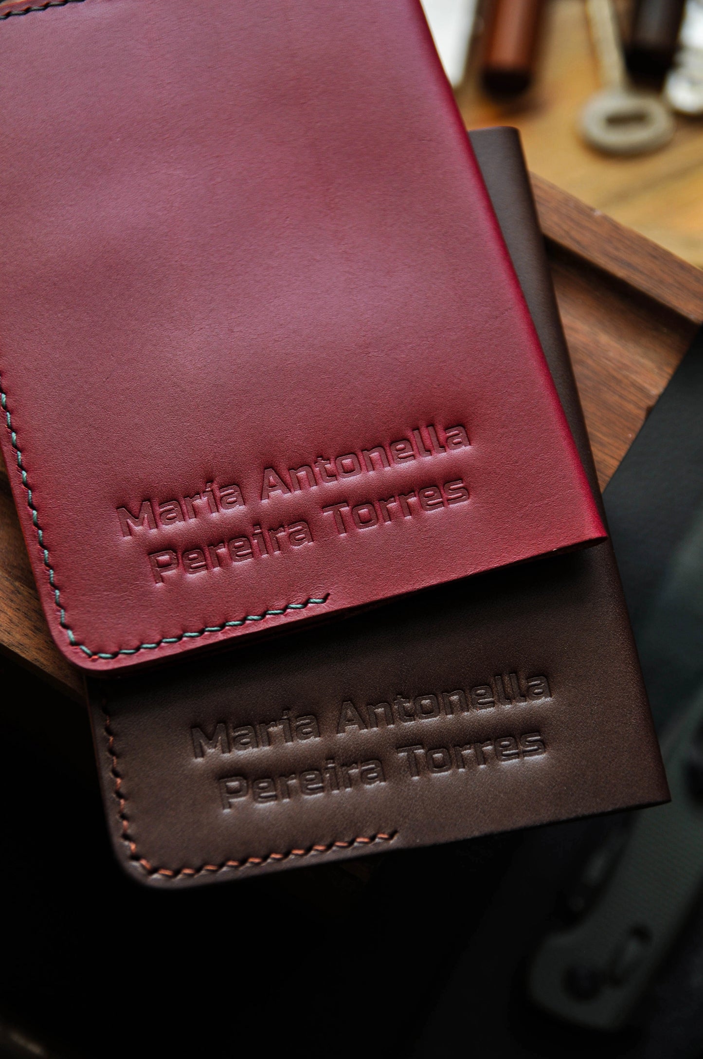 Passport cover for Ecuador passport