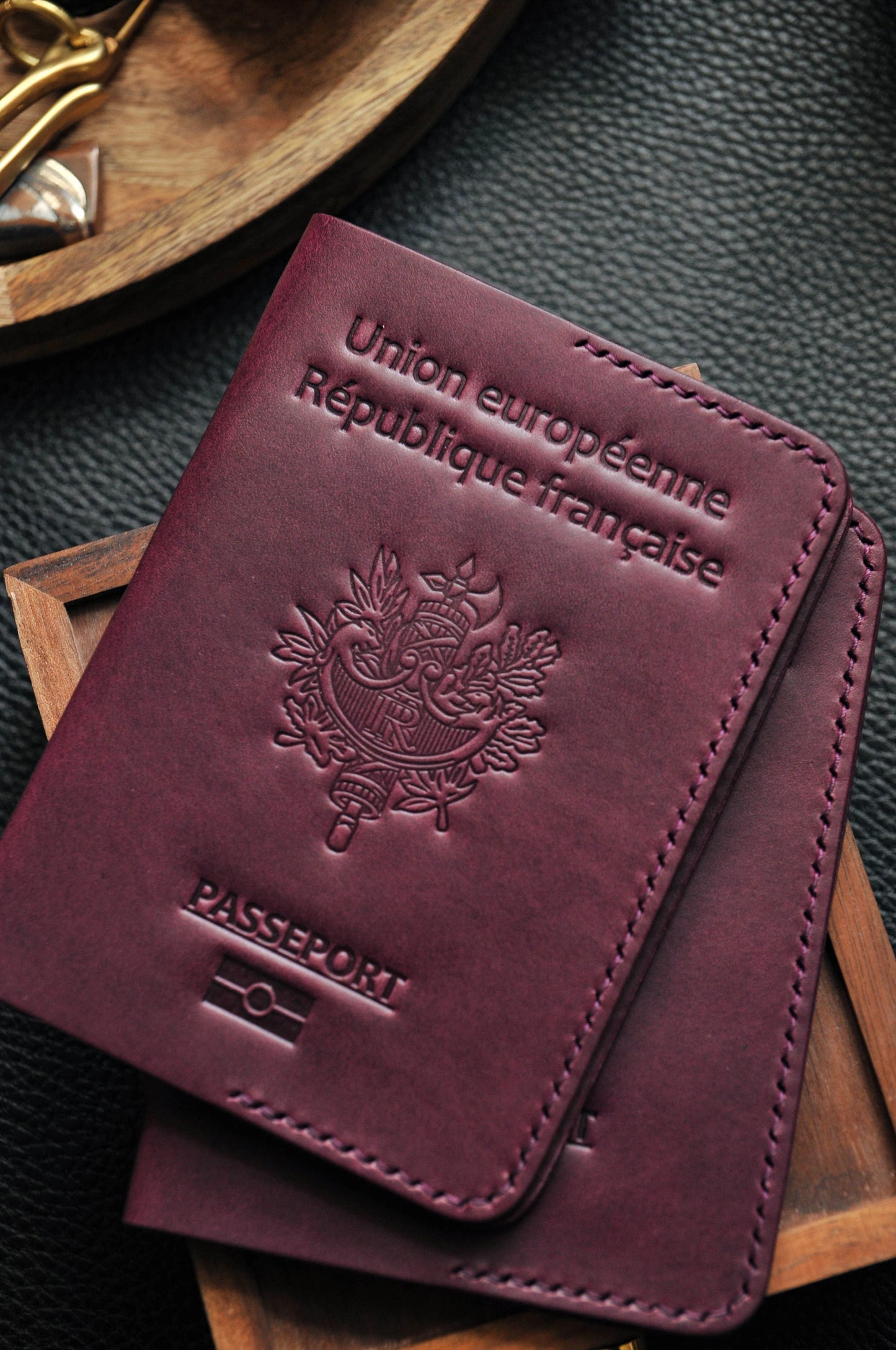 Passport cover for French passport