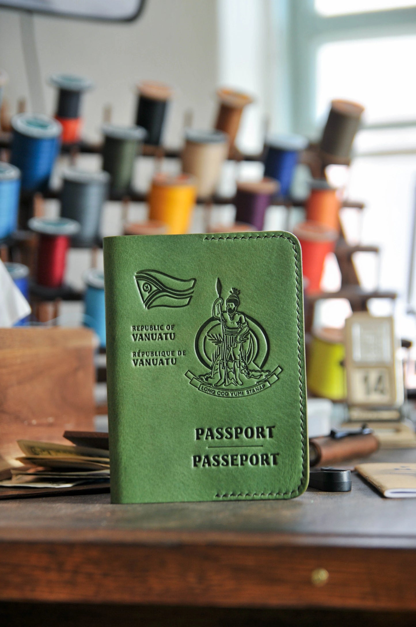 Passport cover for Vanuatu passport