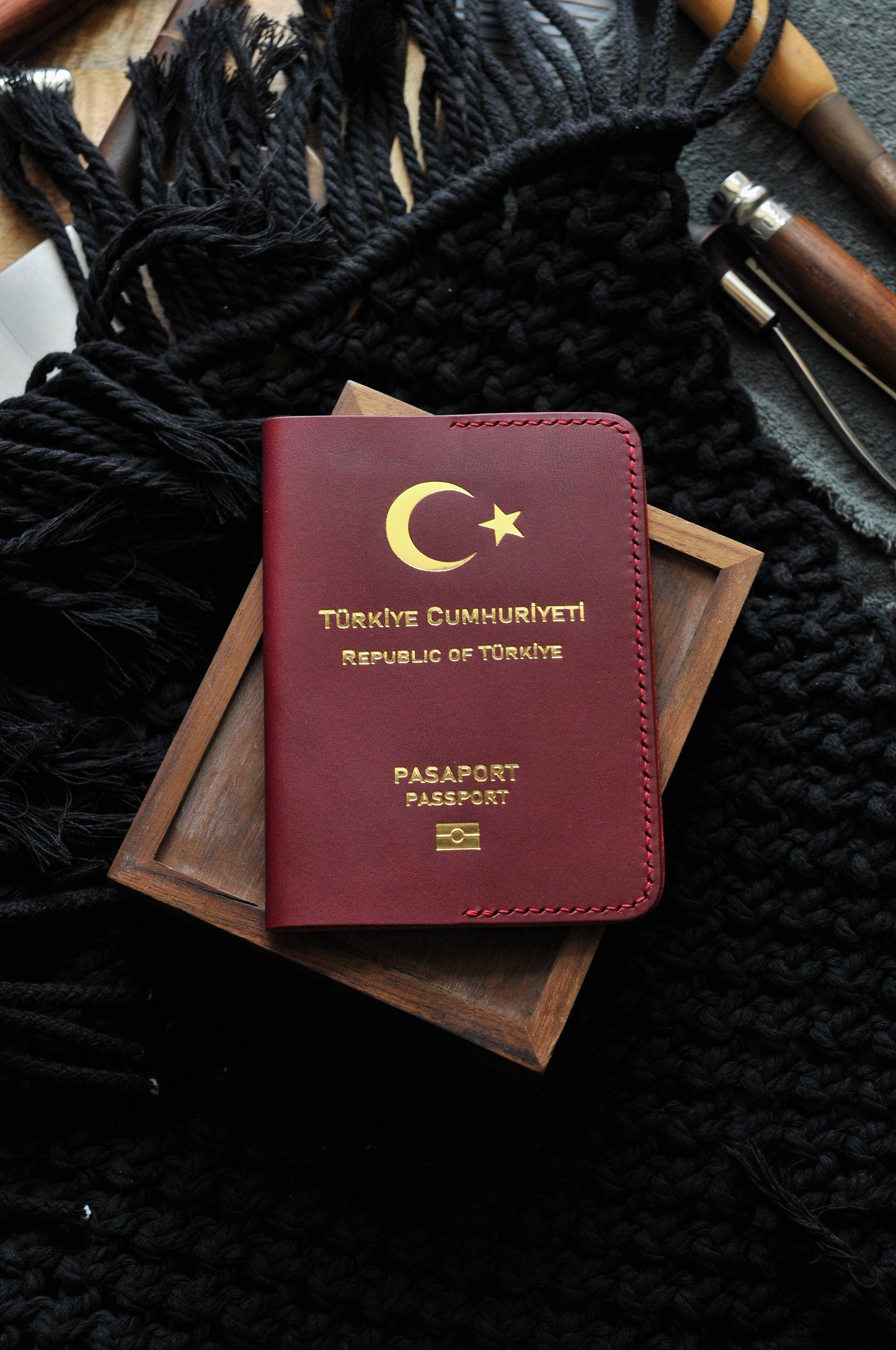 Passport cover for Turkey passport