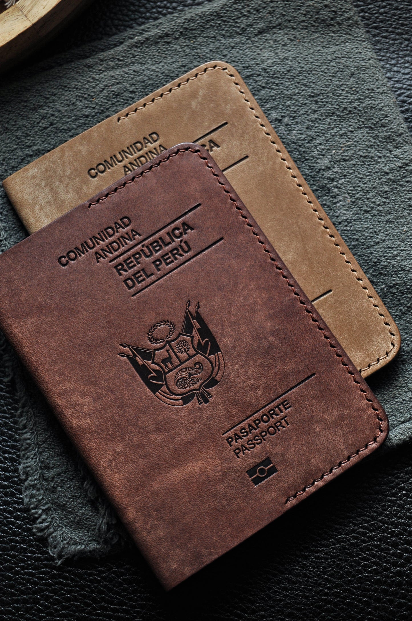 Passport cover for Peru passport