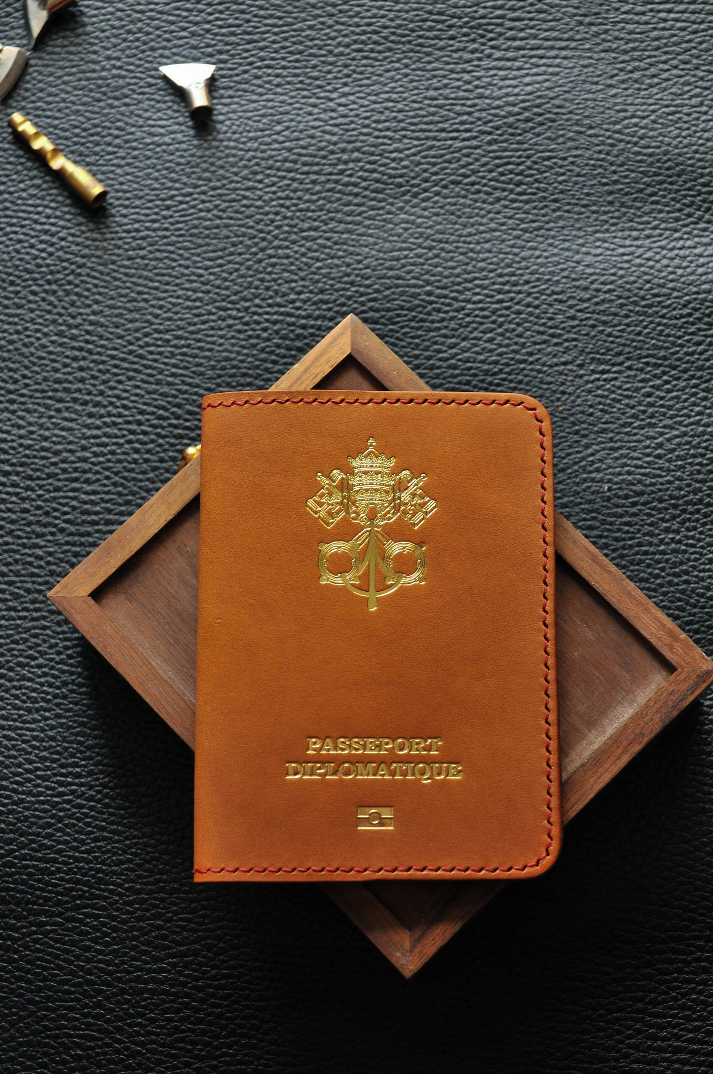 Passport cover for Holy See passport