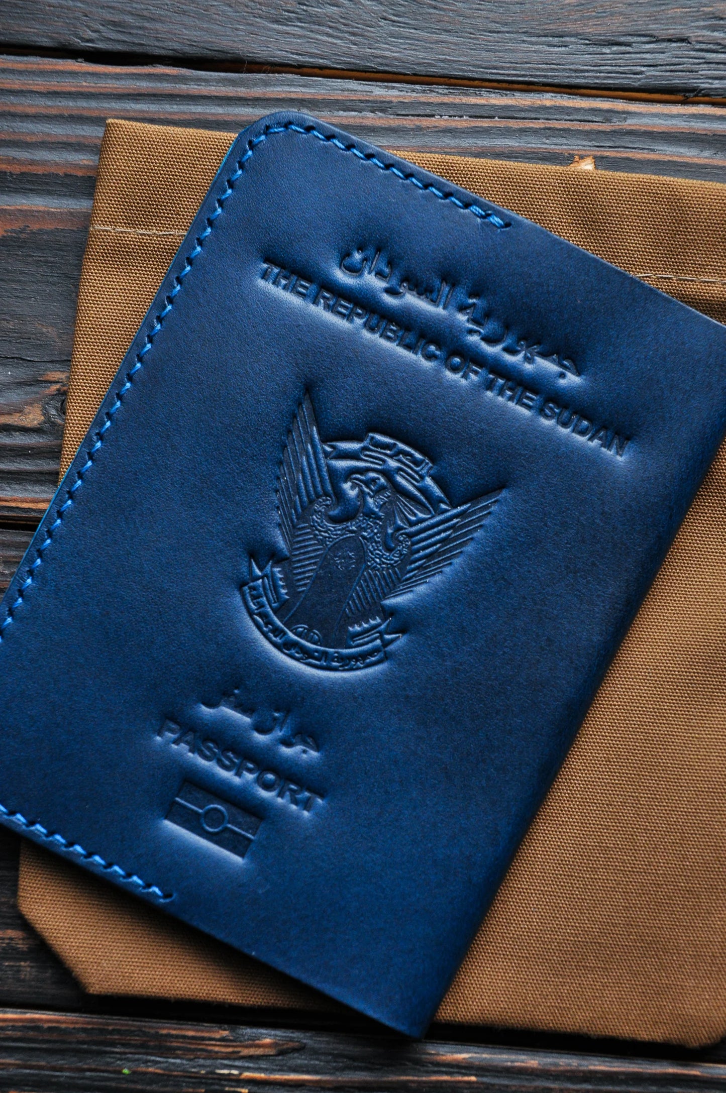Passport cover for Sudan passport
