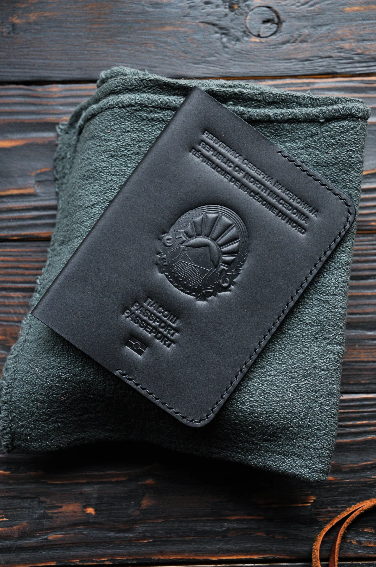Passport cover for Macedonia passport