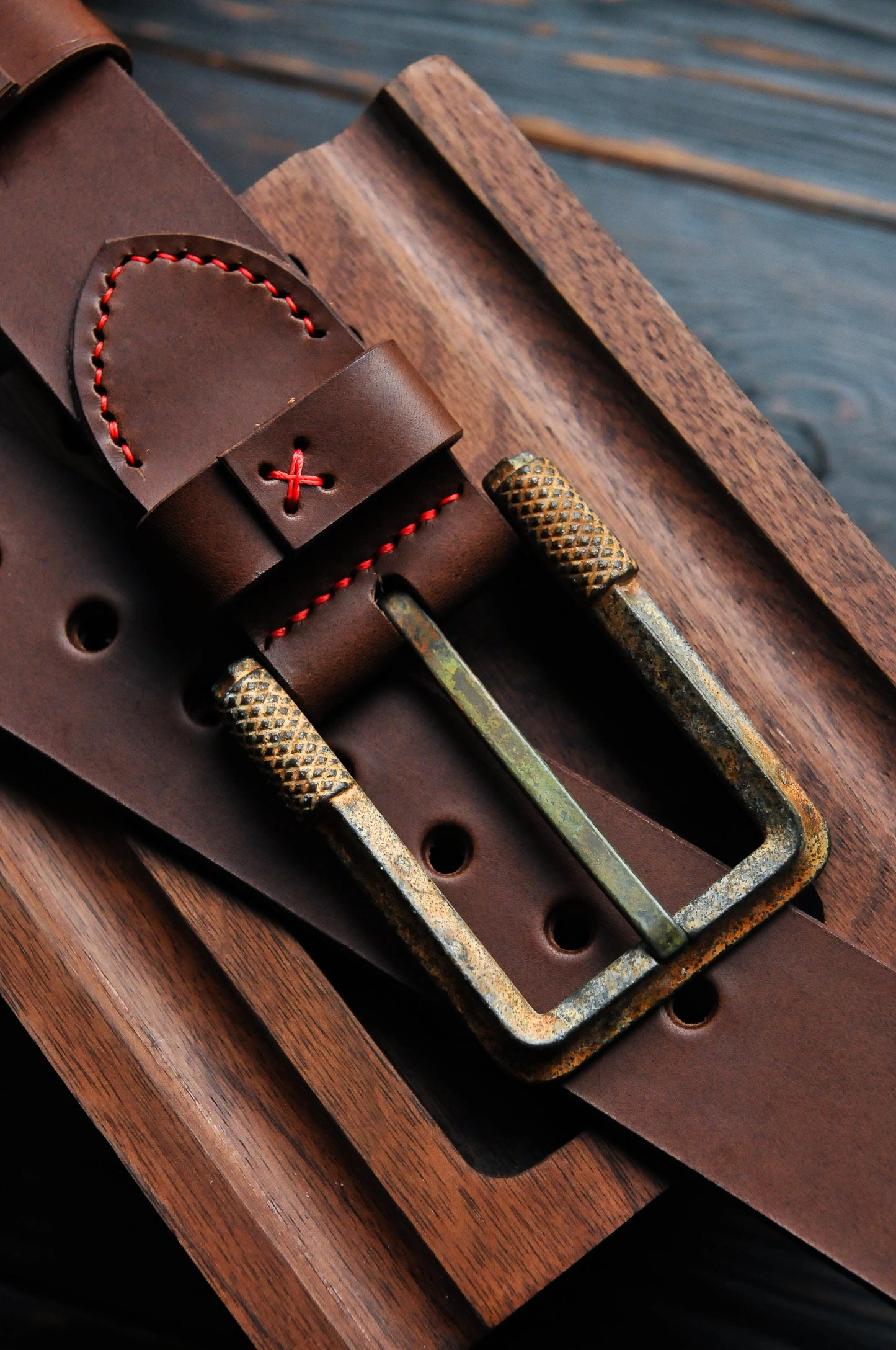 Brown Leather Belt