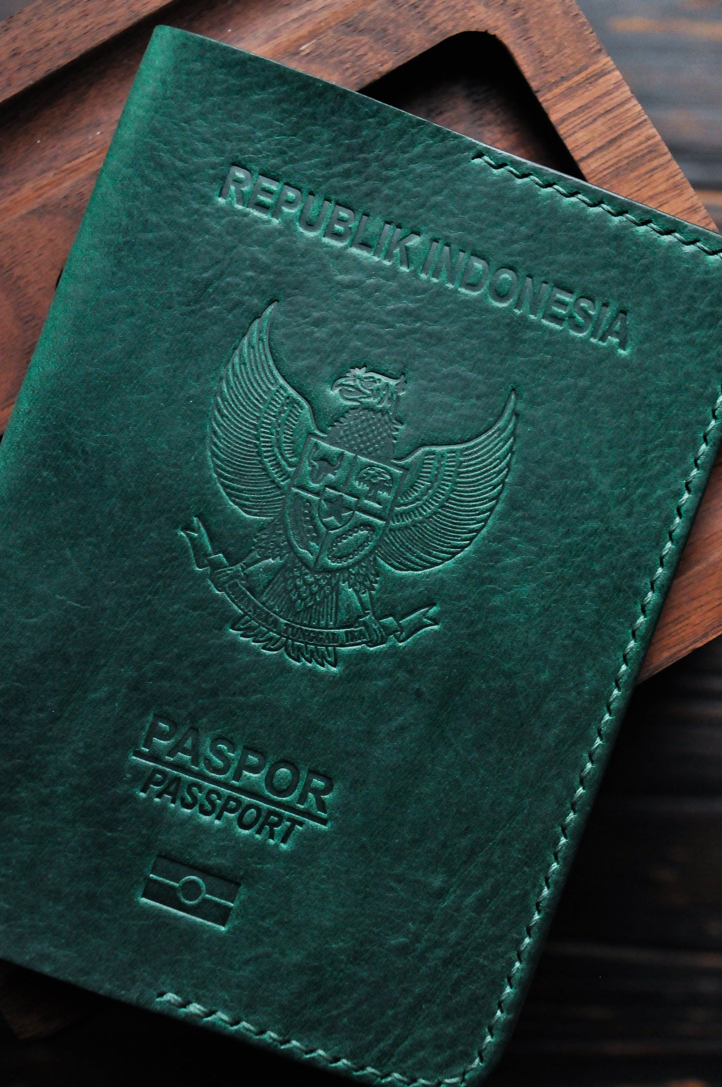 Passport cover for Indonesia passport