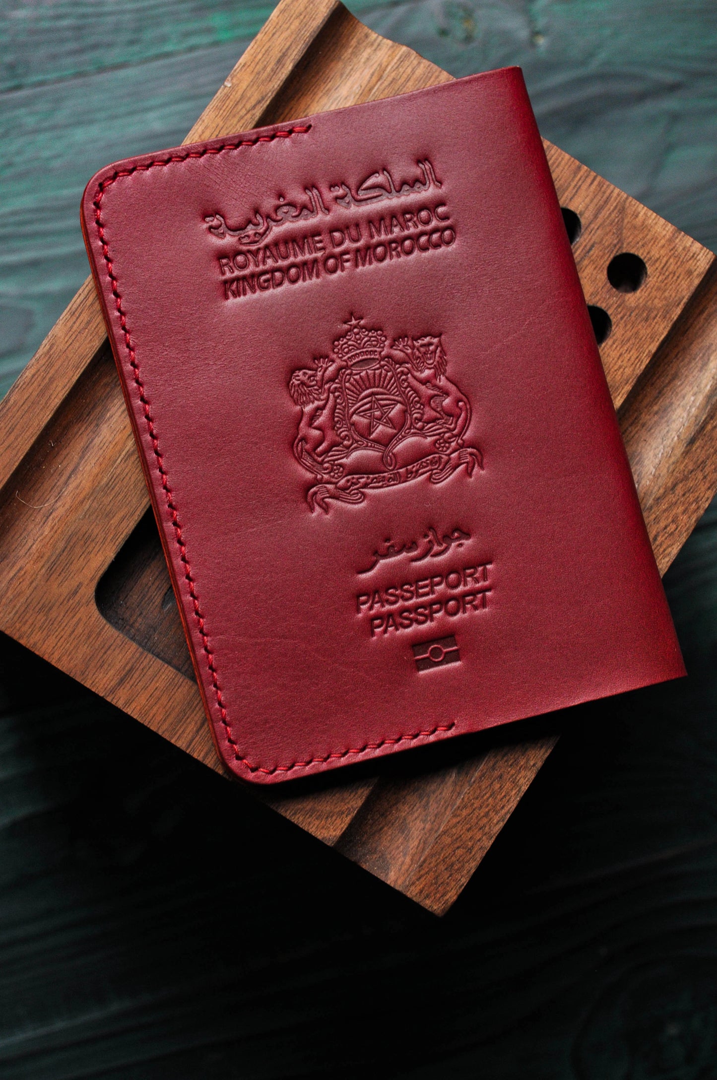 Passport cover for Morocco passport