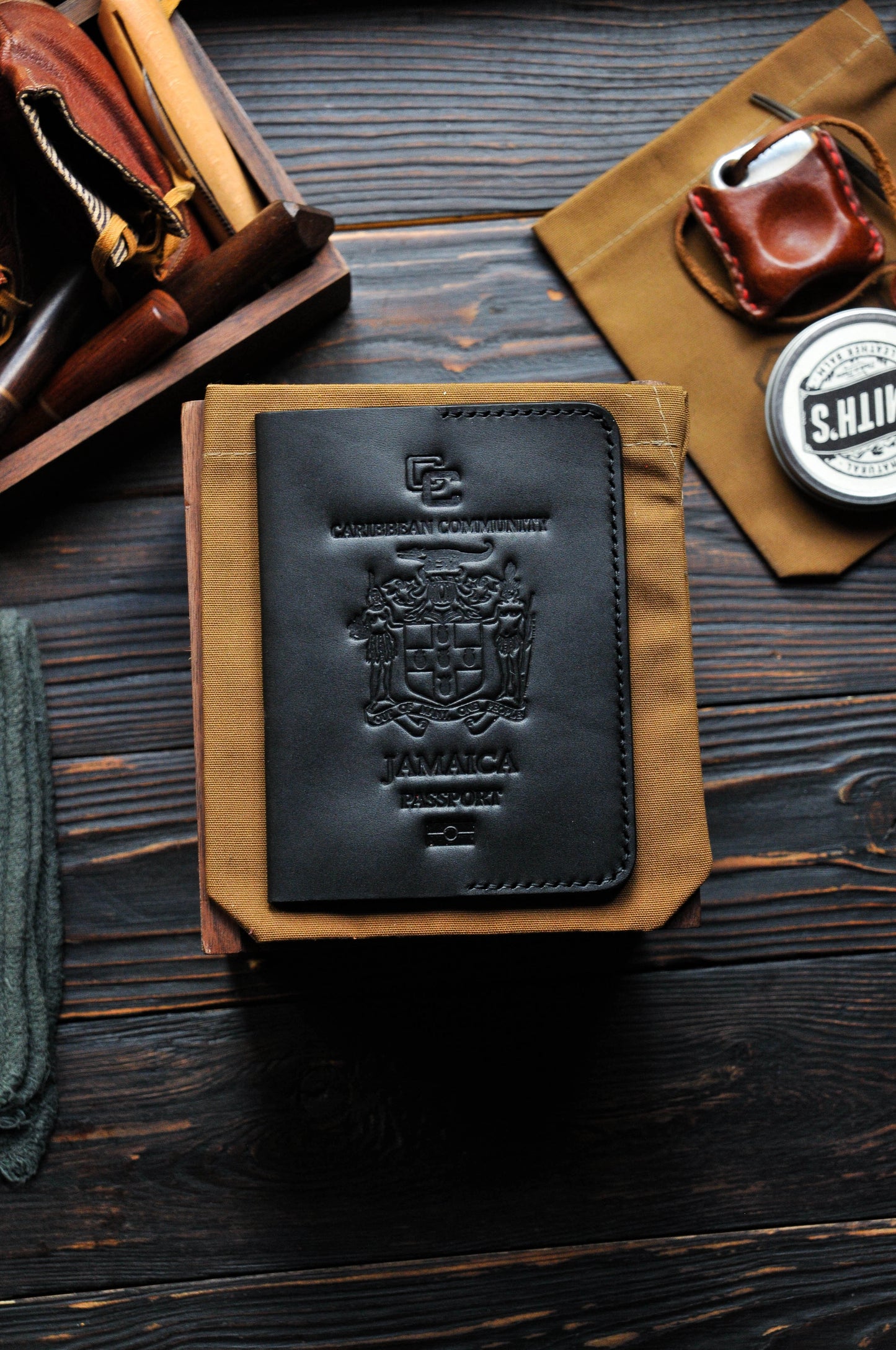 Passport cover for Jamaica passport