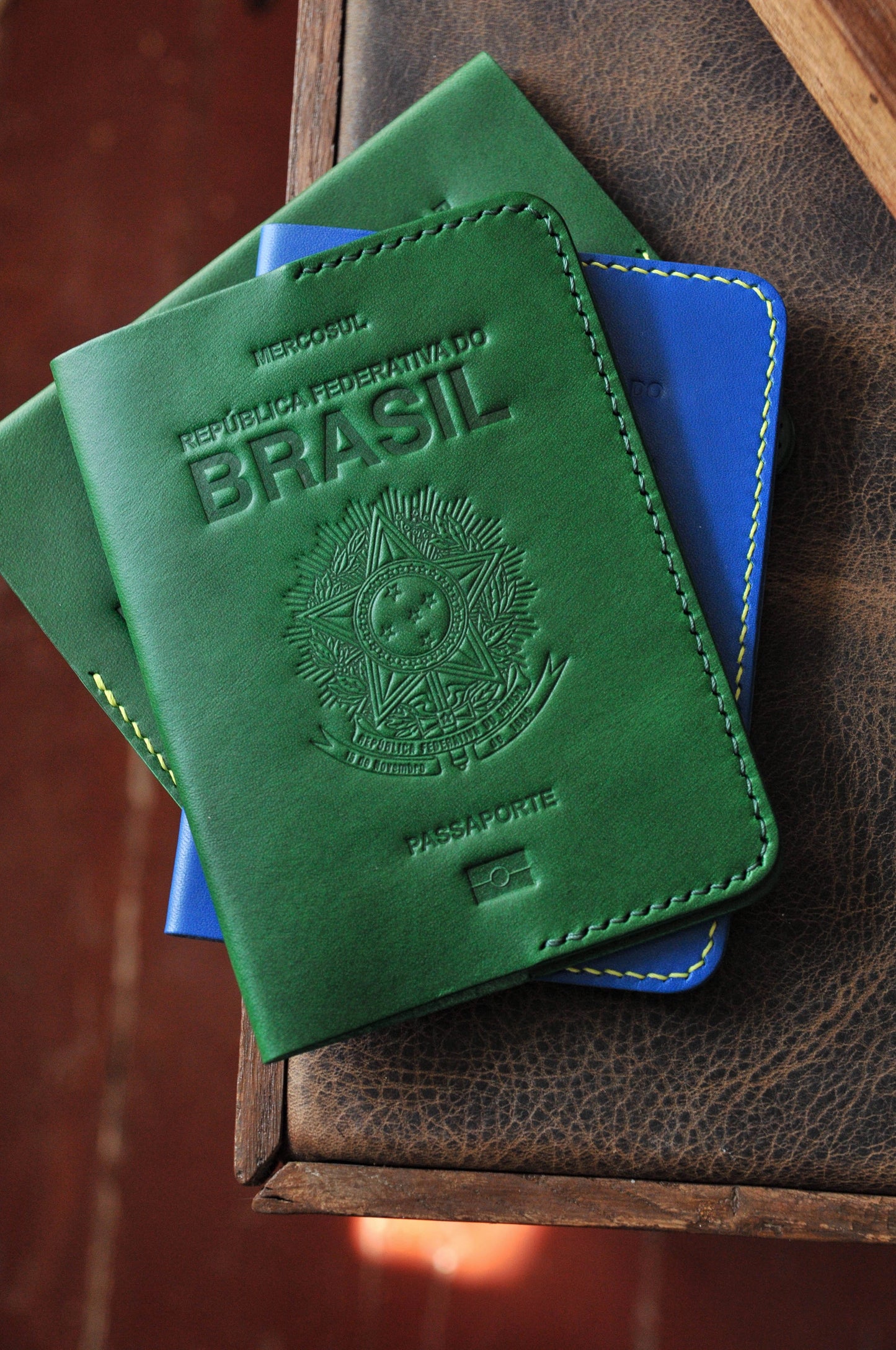 Passport cover for Brazil passport