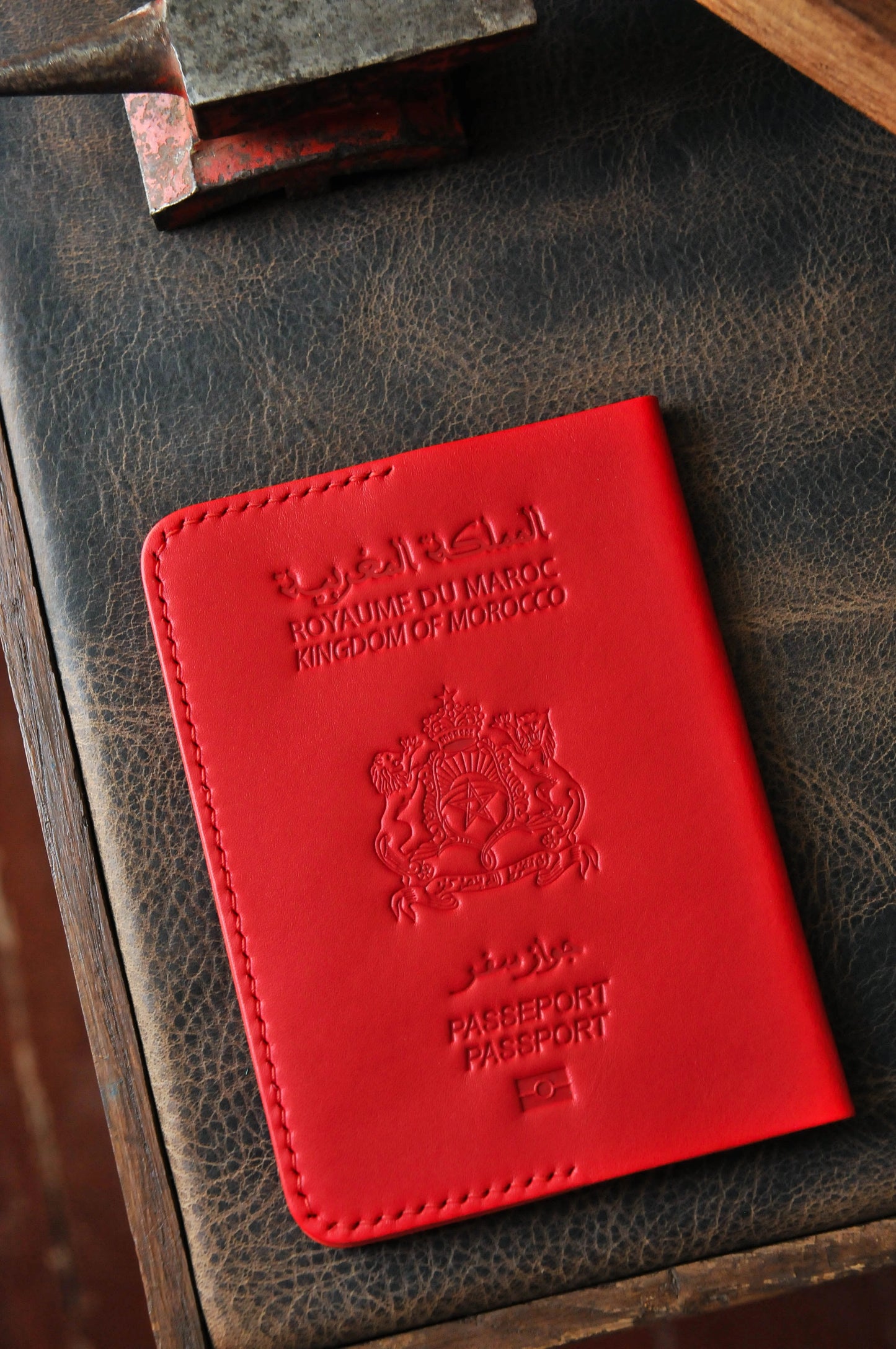 Passport cover for Morocco passport