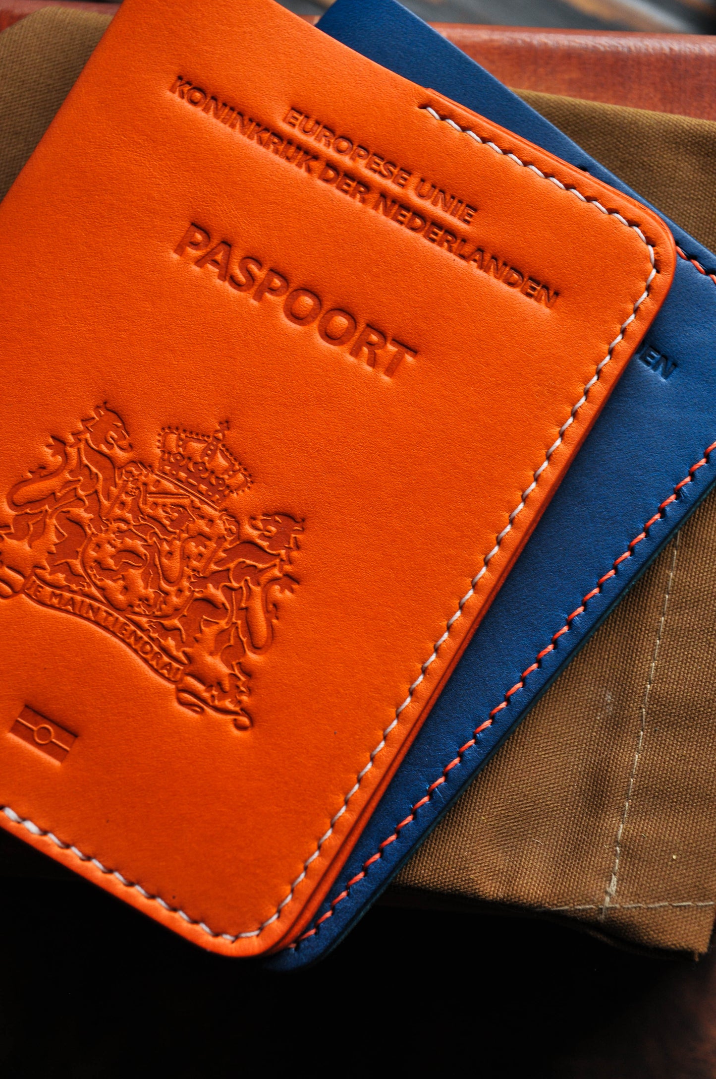 Passport cover for Netherlands passport