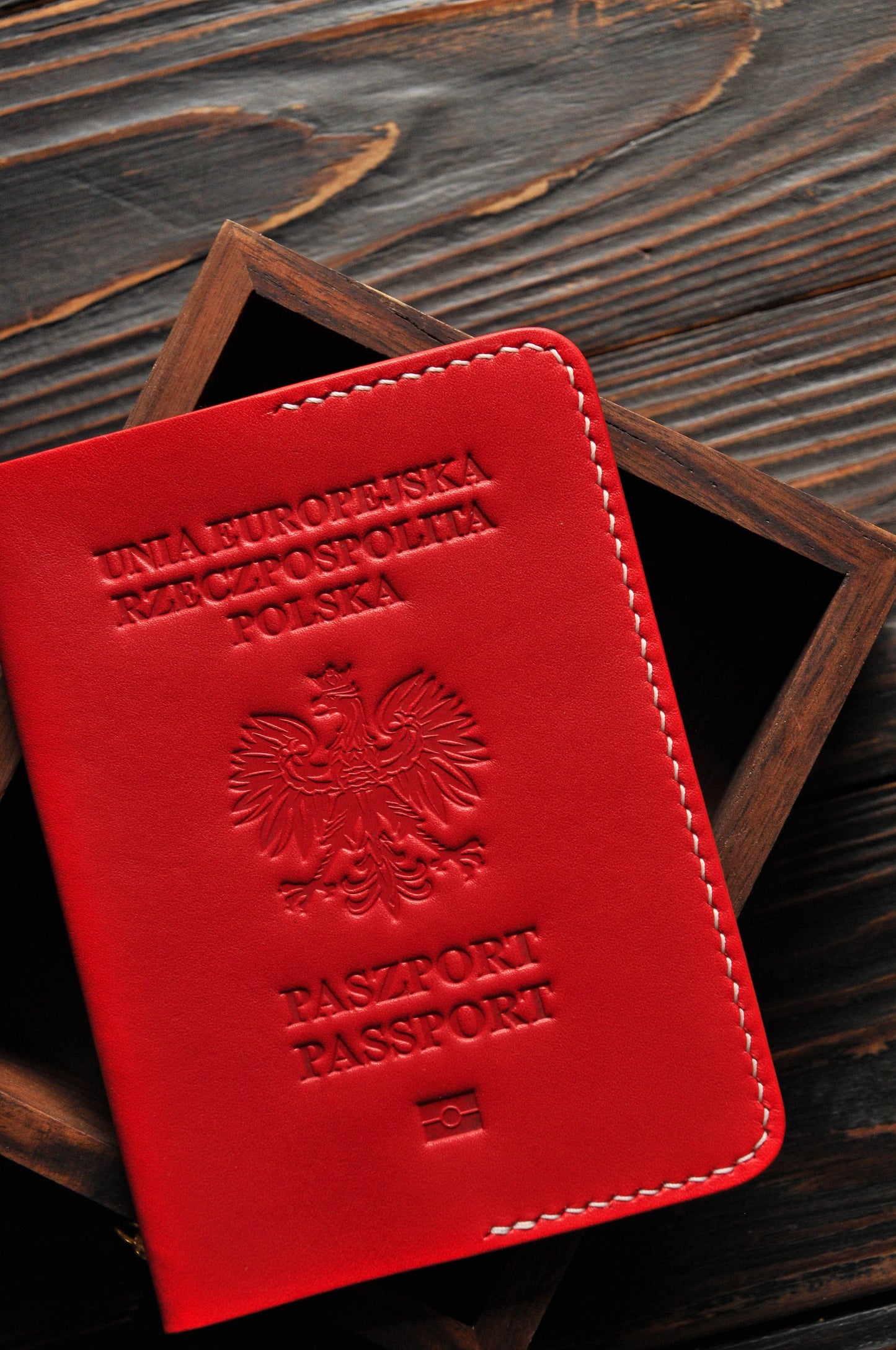 Passport cover for Polish passport