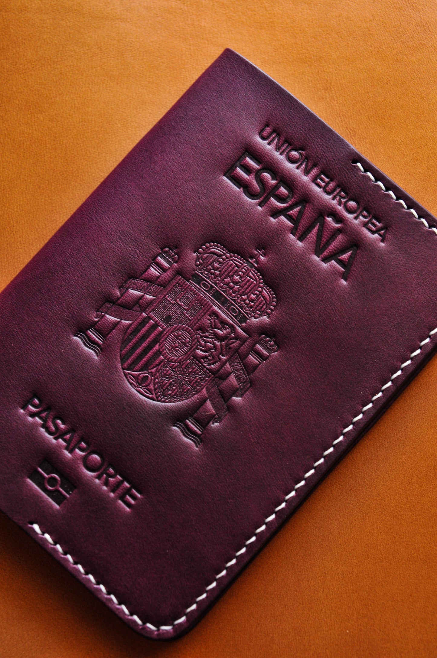 Passport cover for Spain passport