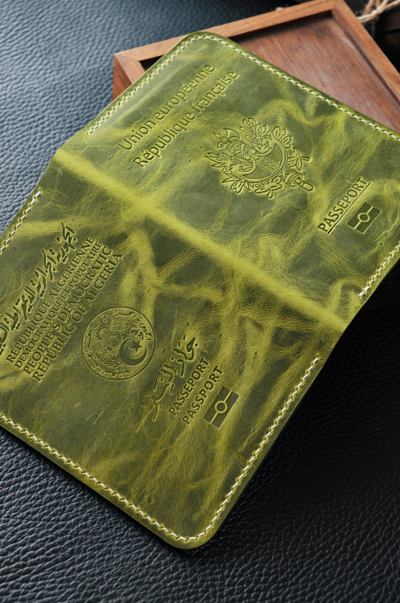 Documents holder for dual citizenship