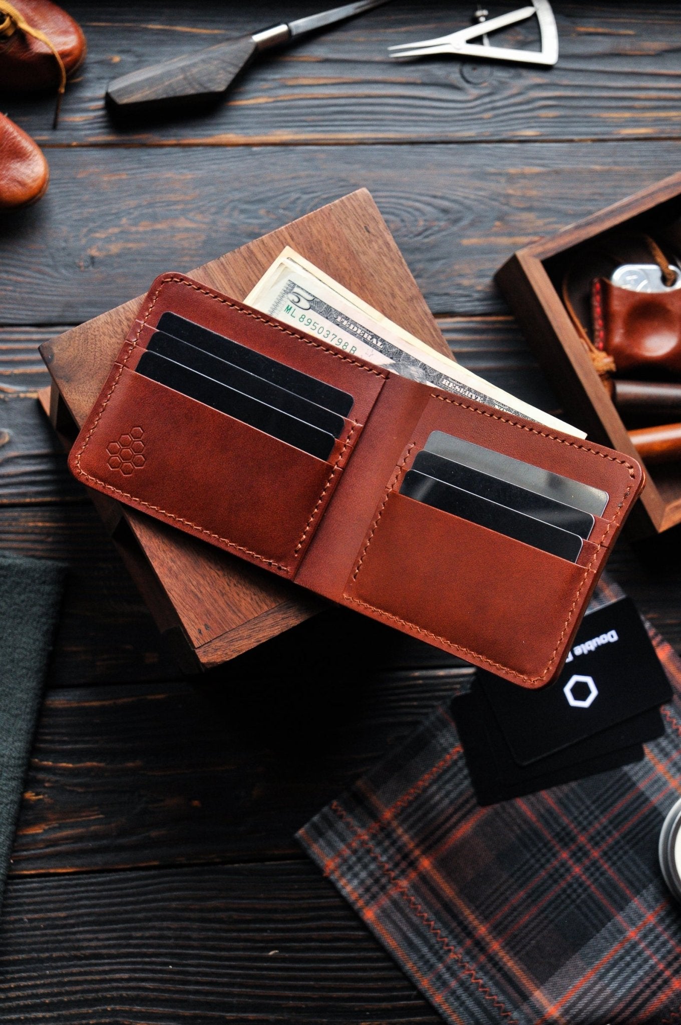Leather Bifold Wallet