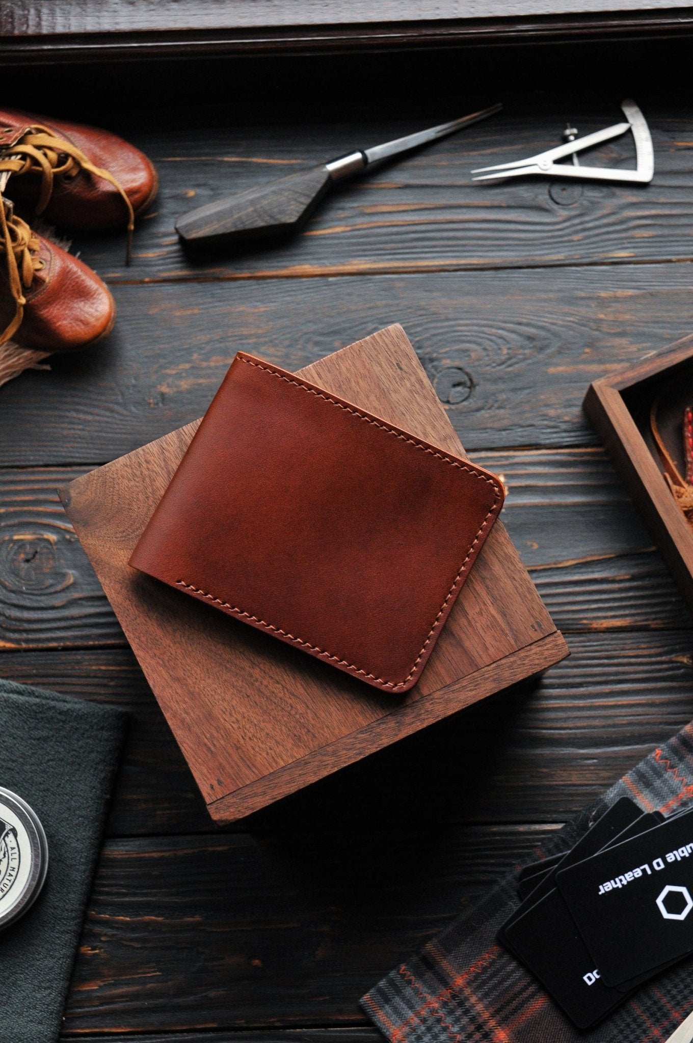 Leather Bifold Wallet