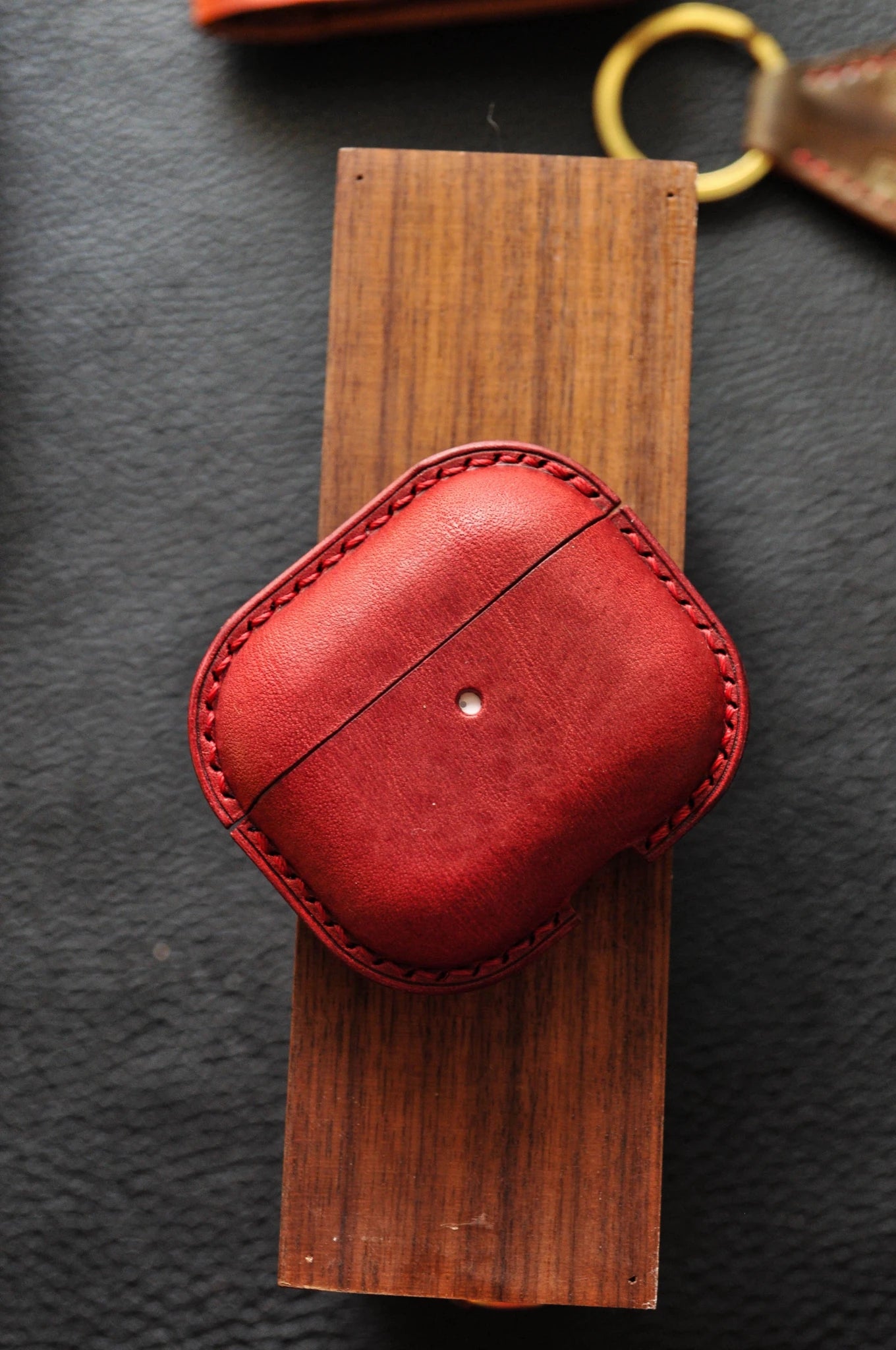 Leather case for AirPods