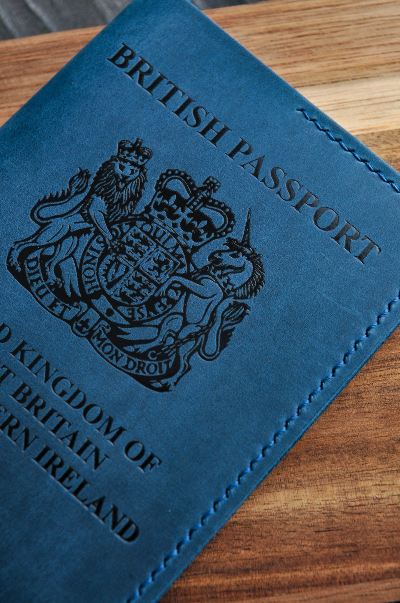 Passport cover for British passport