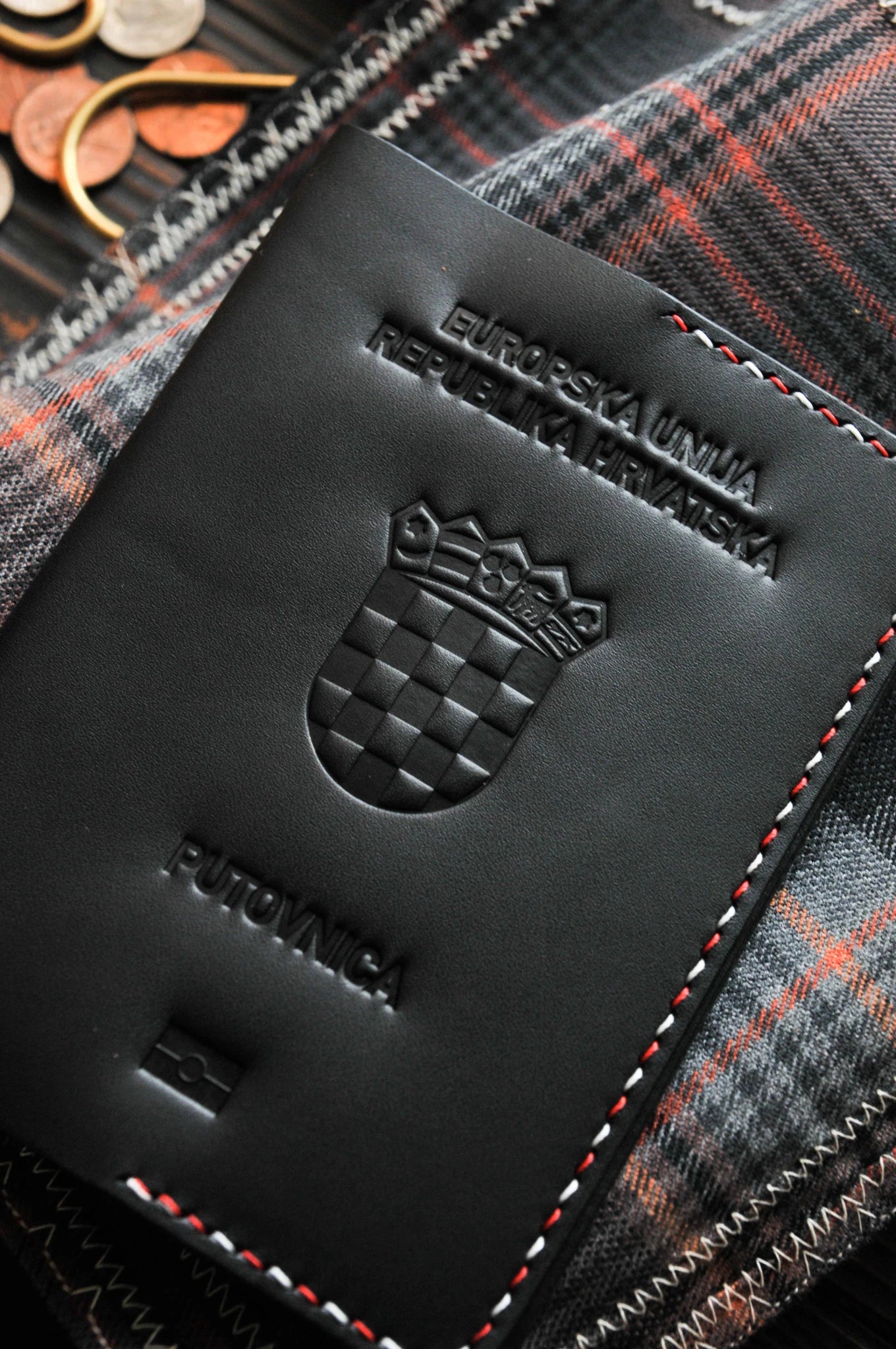 Passport cover for Croatia passport