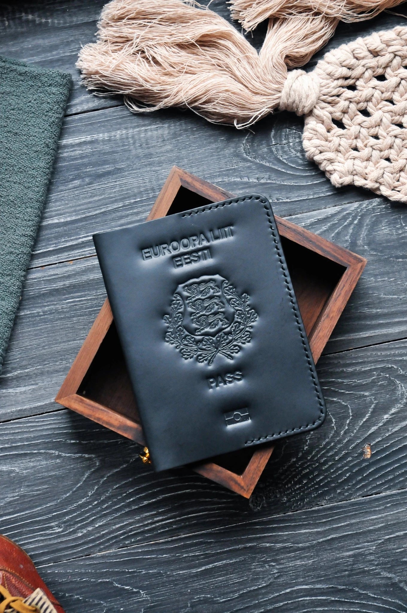 Passport cover for Estonia passport