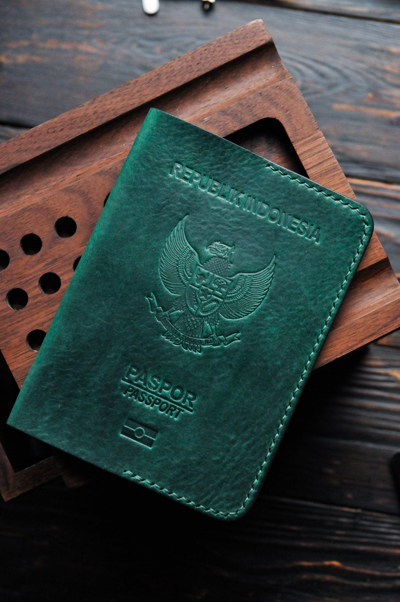 Passport cover for Indonesia passport