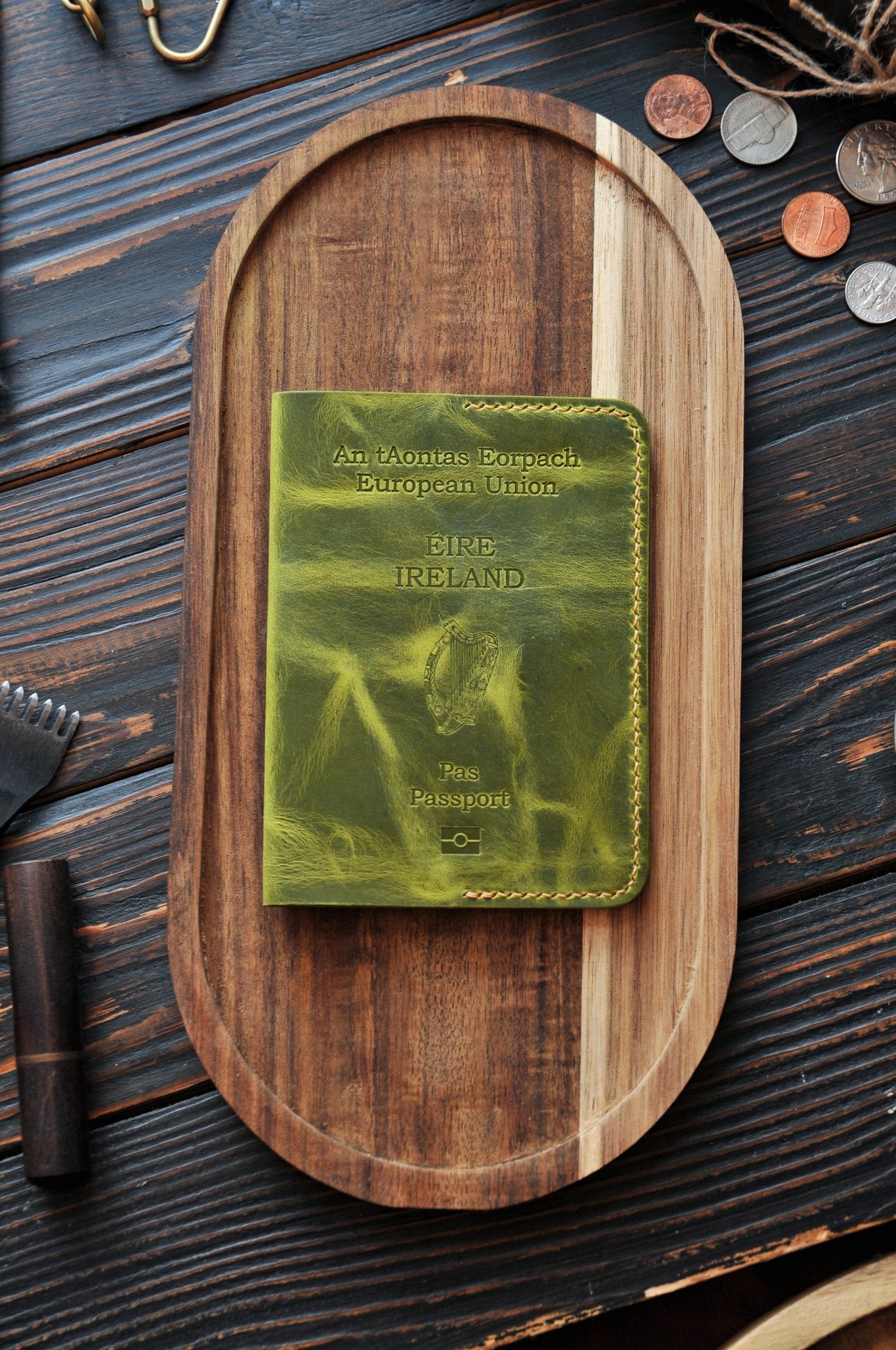 Passport cover for Ireland passport