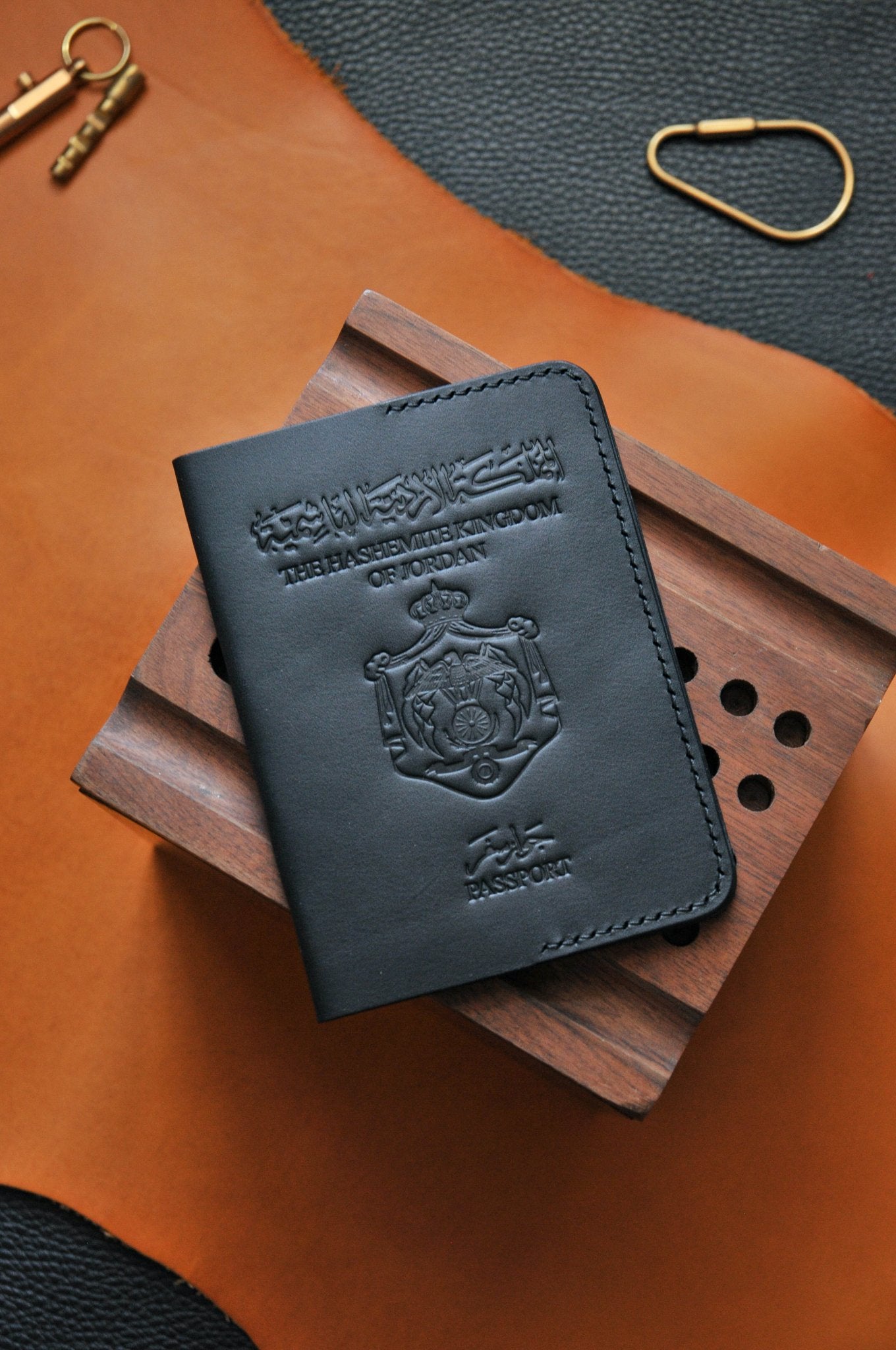 Passport cover for Jordan passport