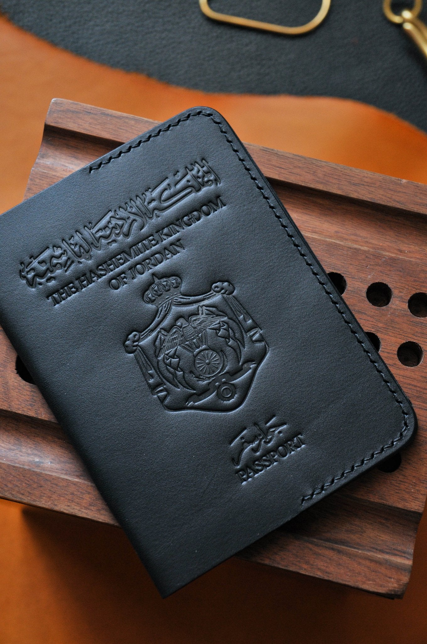 Passport cover for Jordan passport