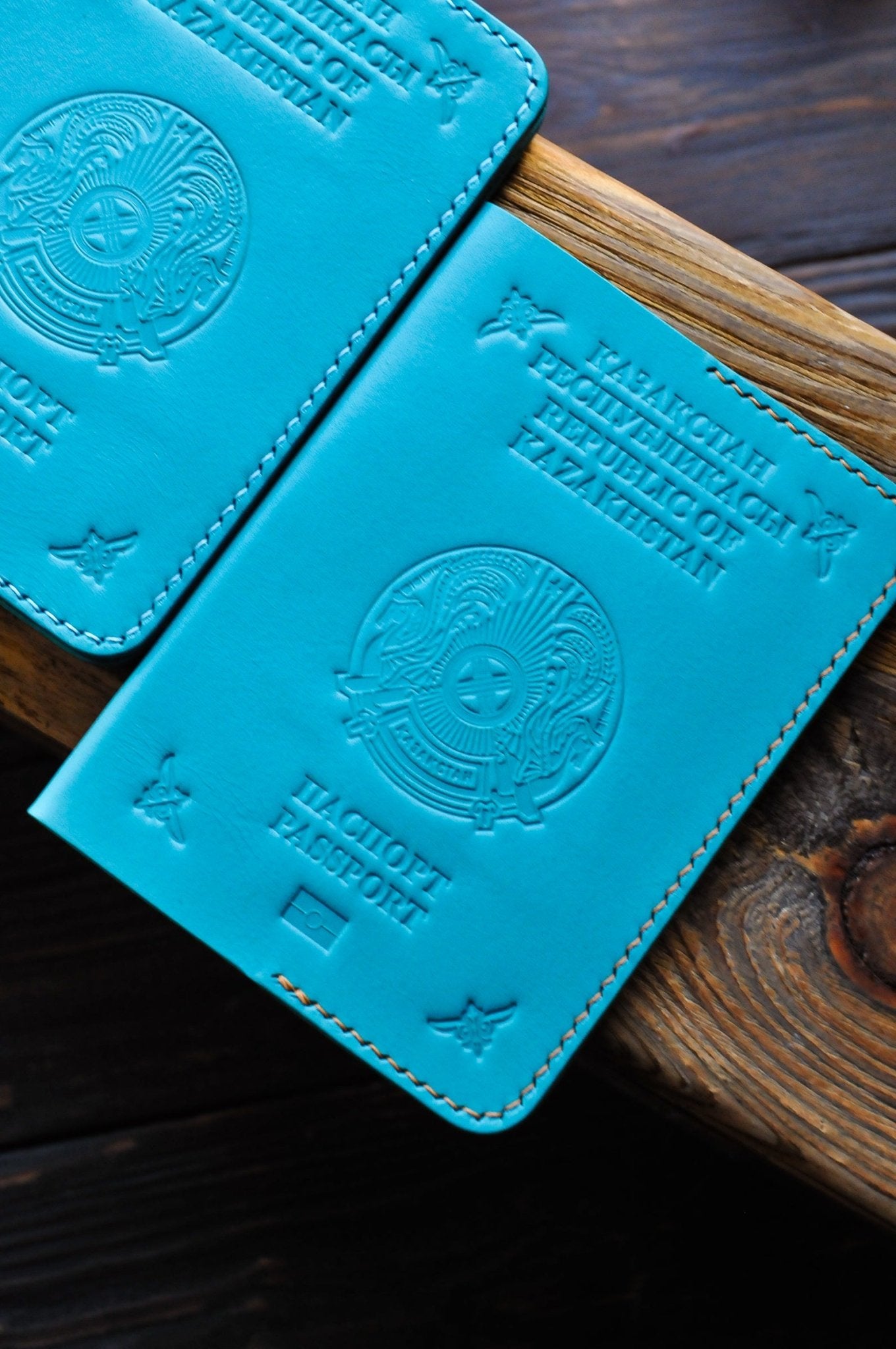 Passport cover for Kazakhstan passport