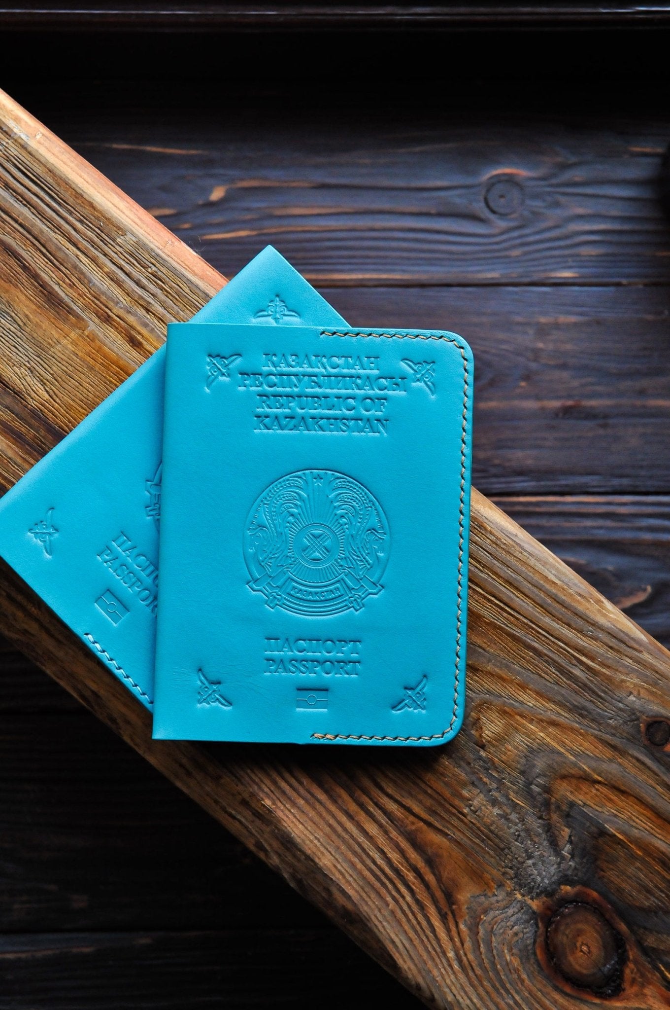 Passport cover for Kazakhstan passport
