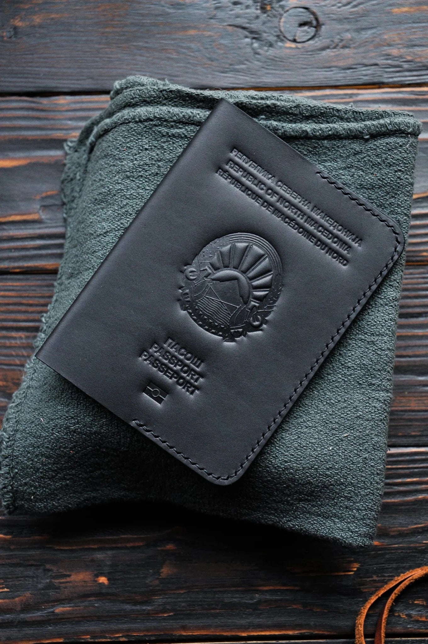 Passport cover for Macedonia passport