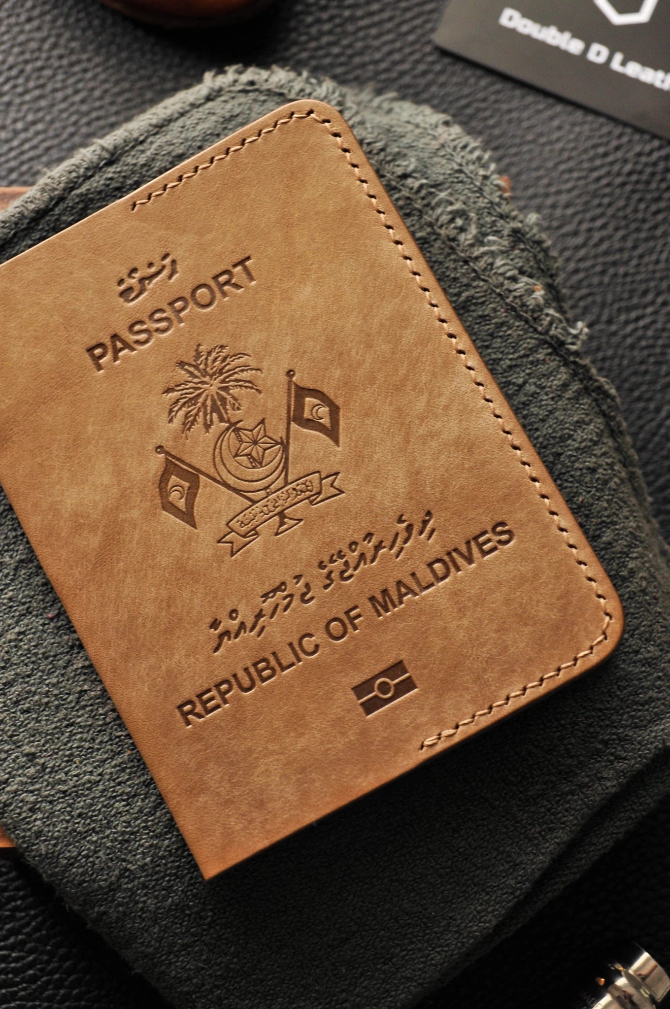 Passport cover for Maldives passport