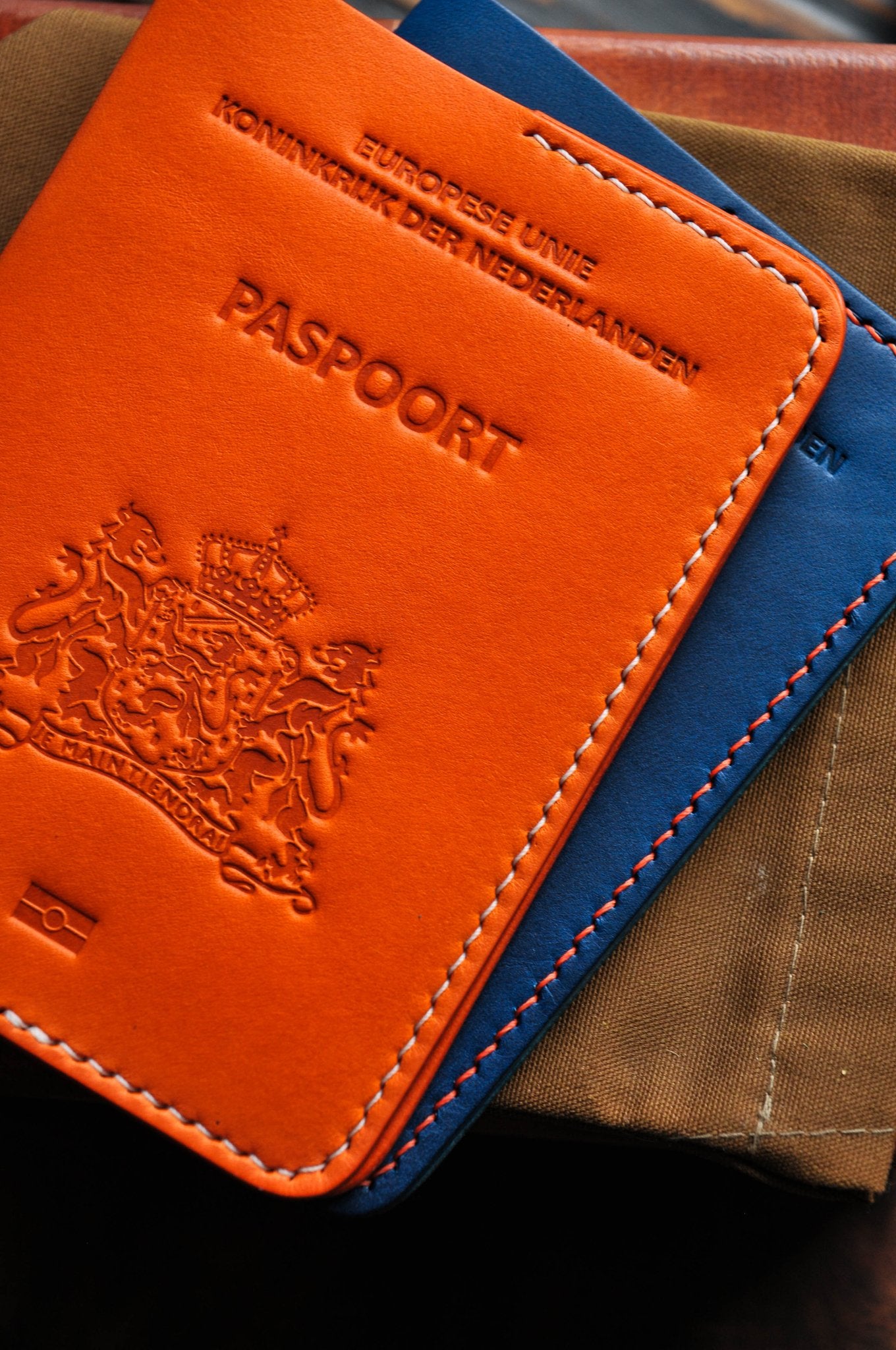 Passport cover for Netherlands passport
