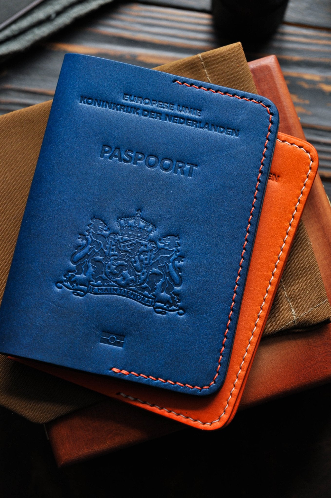 Passport cover for Netherlands passport