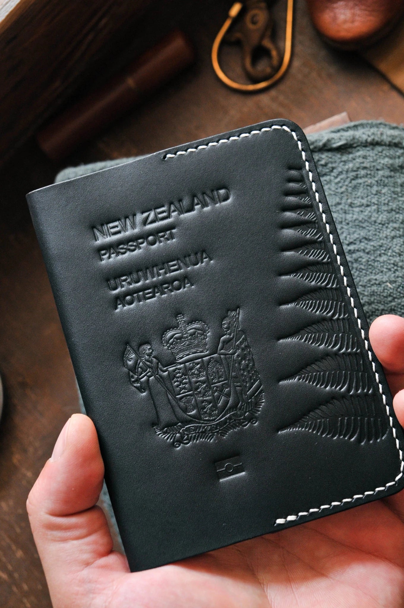 Passport cover for New Zealand passport