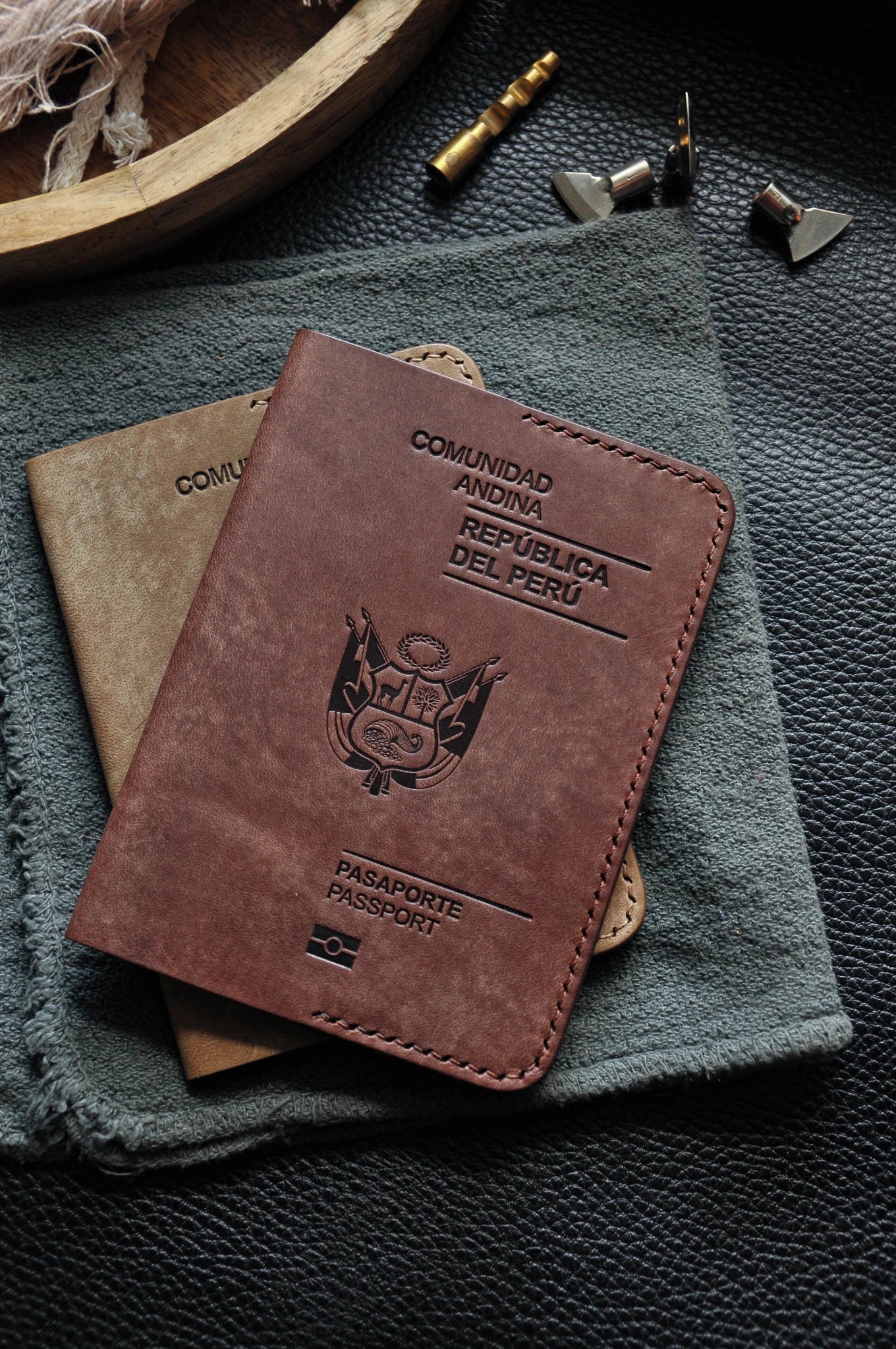 Passport cover for Peru passport