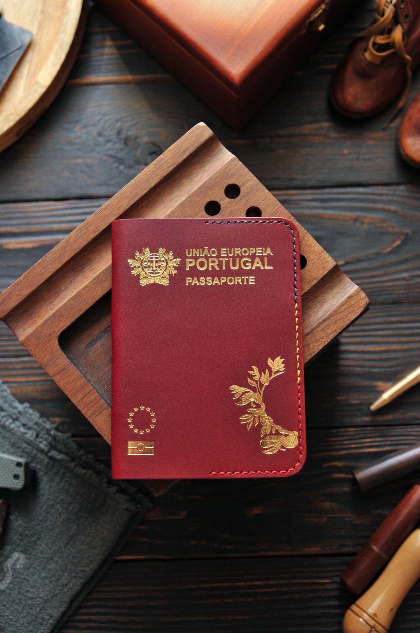 Passport cover for Portugal passport
