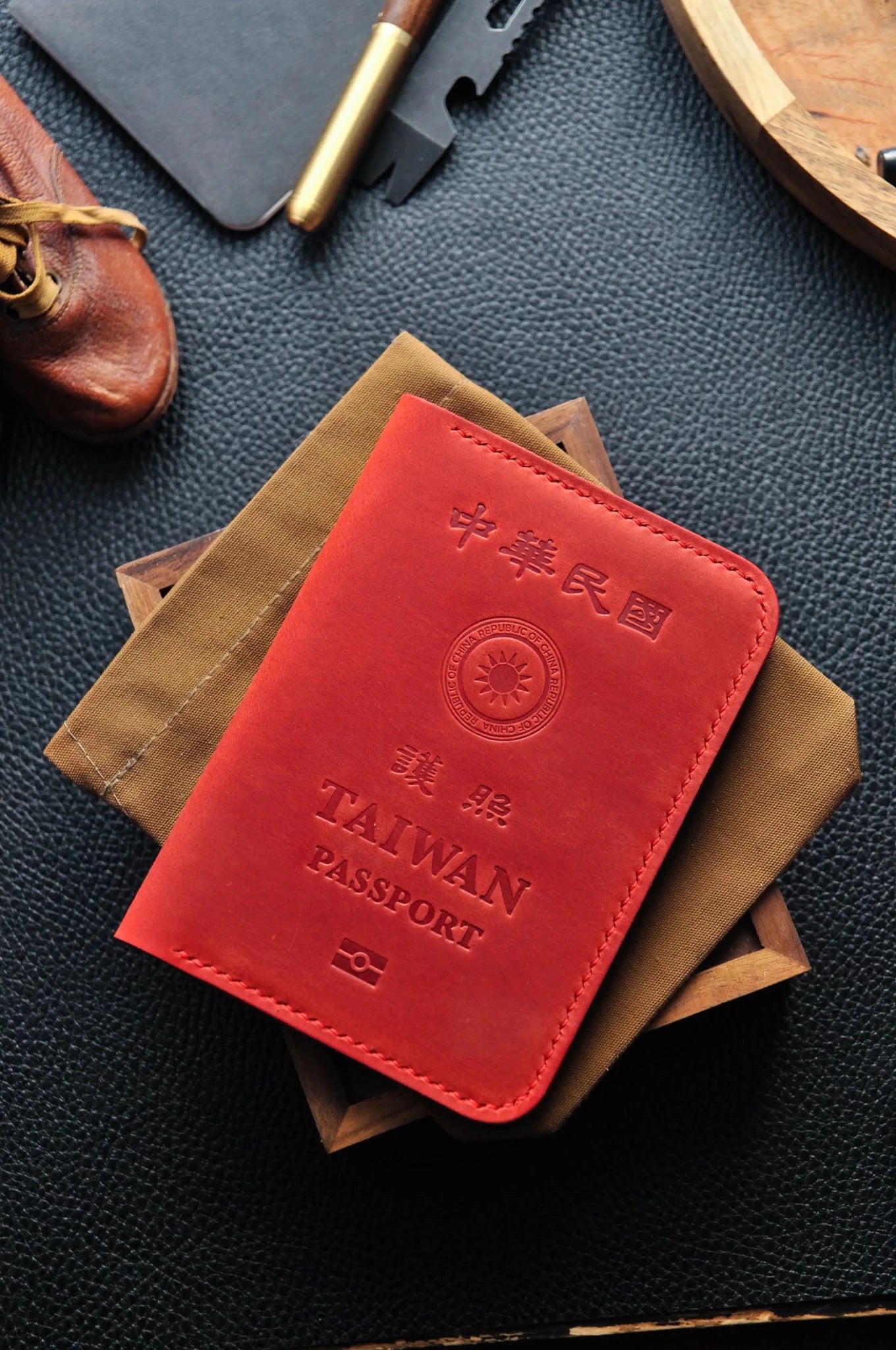 Passport cover for Taiwan passport